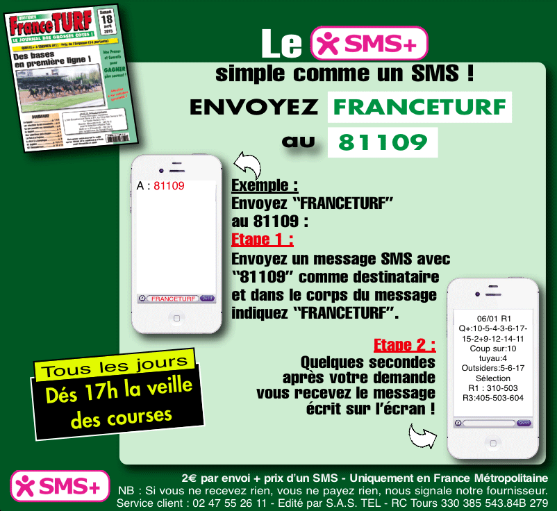 COMMENT ENVOYEZ UN SMS+ ?